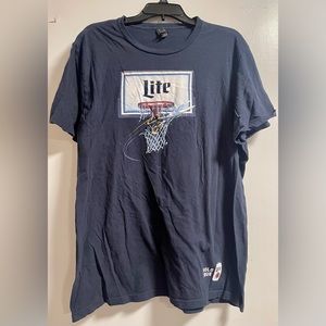 Miller light basketball shirt